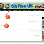 Can I view downloads from a particular member?