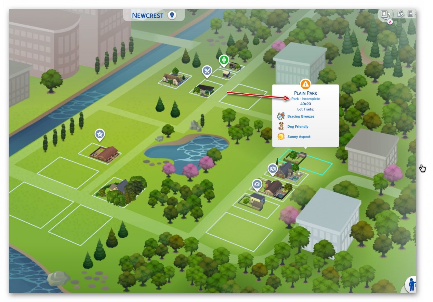 visit client lot sims 4