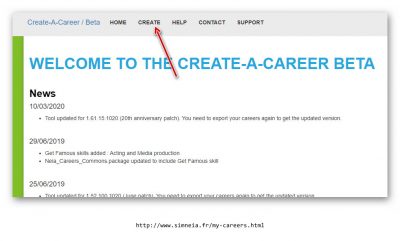 CREATE-A-CAREER Tool