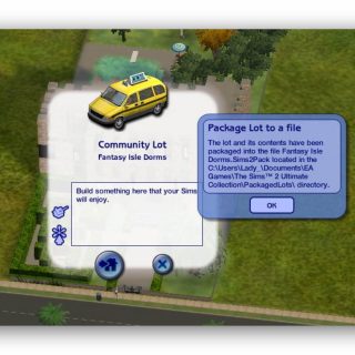 Packaging Lots For Upload - Sims 2