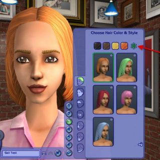 Sims 2 - Re-Colouring Hair Using Gimp - Basic Tutorial