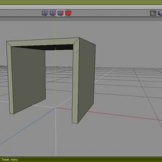 Creating a simple table using a cube - Wings 3D