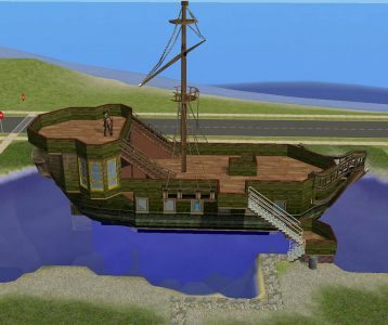 Fantasy Lot - Playable Pirate Ship