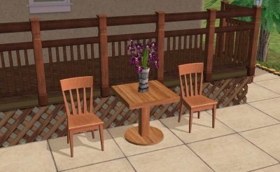 Sturdy Outdoor Dining Table