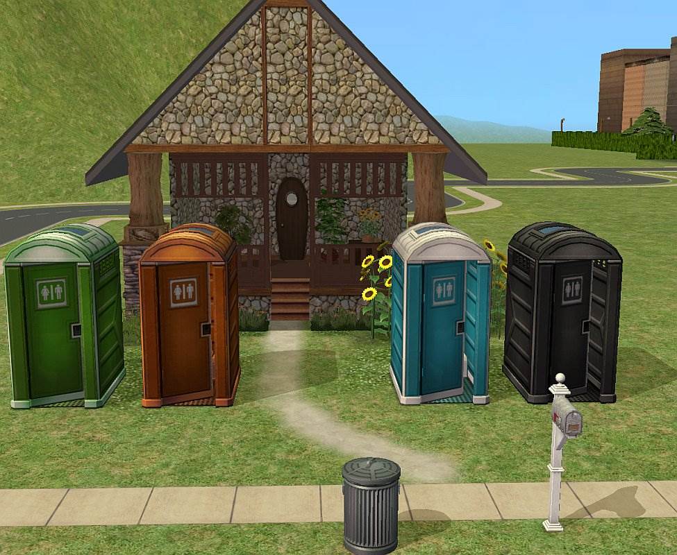 Recolorable Porta Potty Sim Fans UK