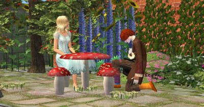 Toadstool Dining Furniture For Fantasy Lots