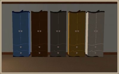 Dresser-Armoire 1 Tile "UnderWater"