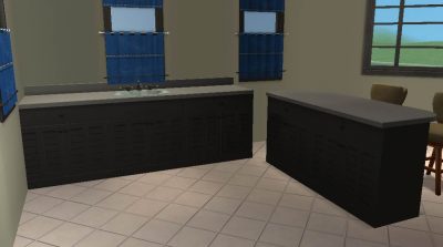 Epikouros 'Sleek Cuisine' Counter & Island Recolours