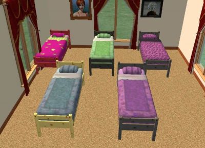 Basic Bed Recolours