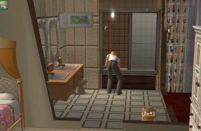 Shower Tub - Glass Doors