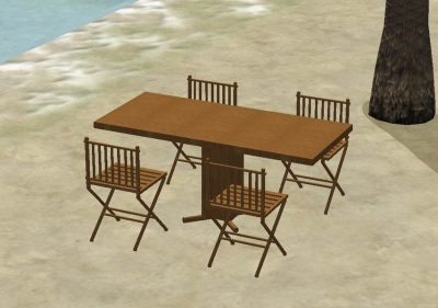 Tiki/Outdoor Dining Furniture