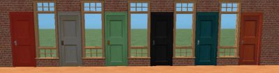 Walnut Door Recolours