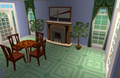 Green Dream Floor Tiles