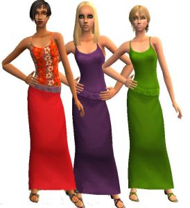 3 Formal Dress Re-colours