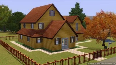46 Bluebell Lane - Sims 3 Version
