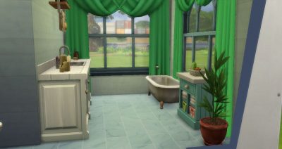 Modern Rustic Bathing